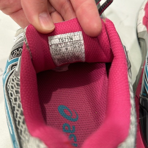 ASICS Gel Fortify Women’s Athletic Shoes Sz 8 T571N Dynamic Duomax - Picture 7 of 8